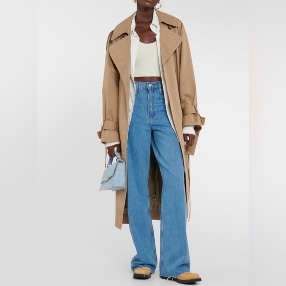 Frame Denim High ‘N’ Tight Wide Leg Jeans